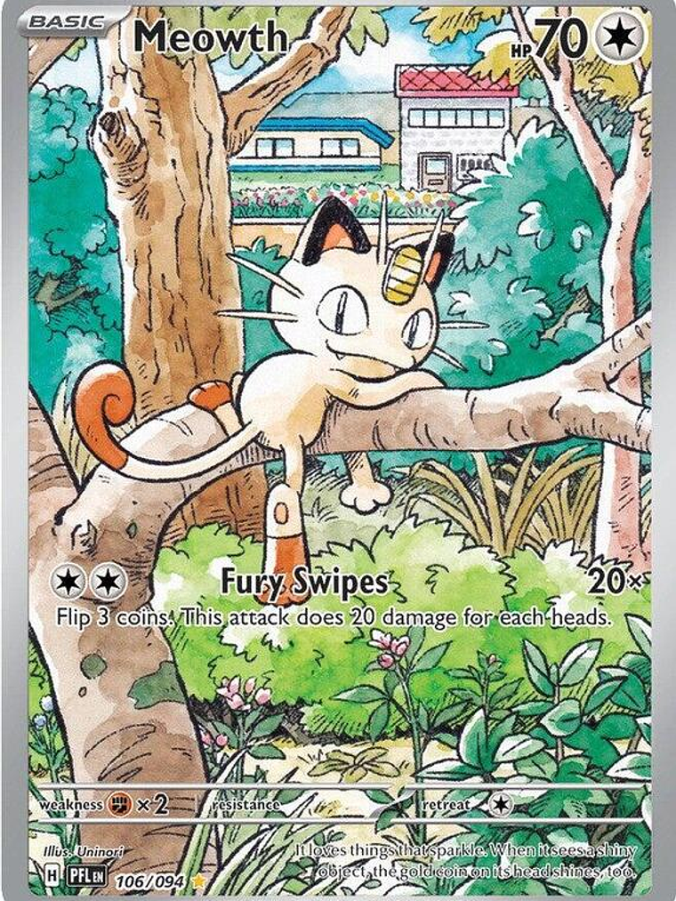 Meowth #106 1