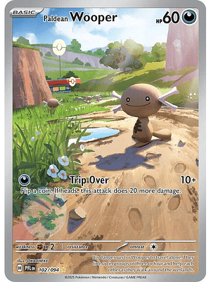 Paldean Wooper #102
