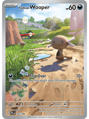 Paldean Wooper #102