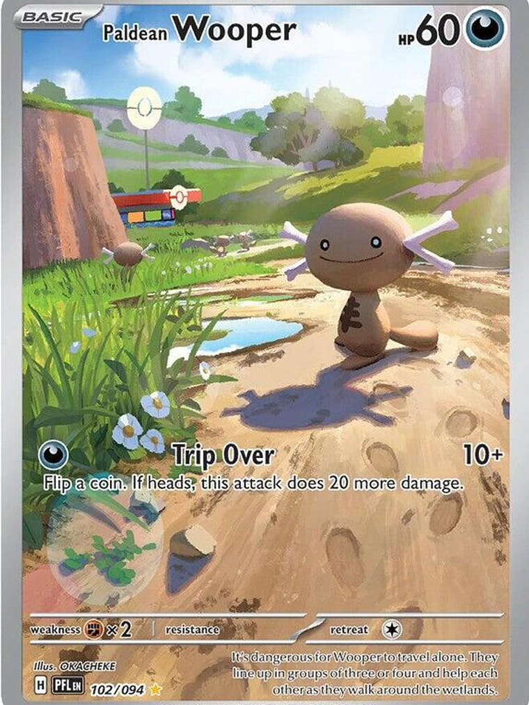 Paldean Wooper #102 1