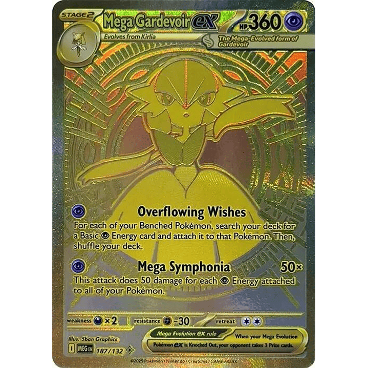 Mega Gardevoir ex #187 1