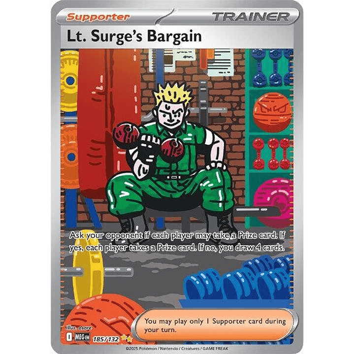 Lt. Surge's Bargain #185 1