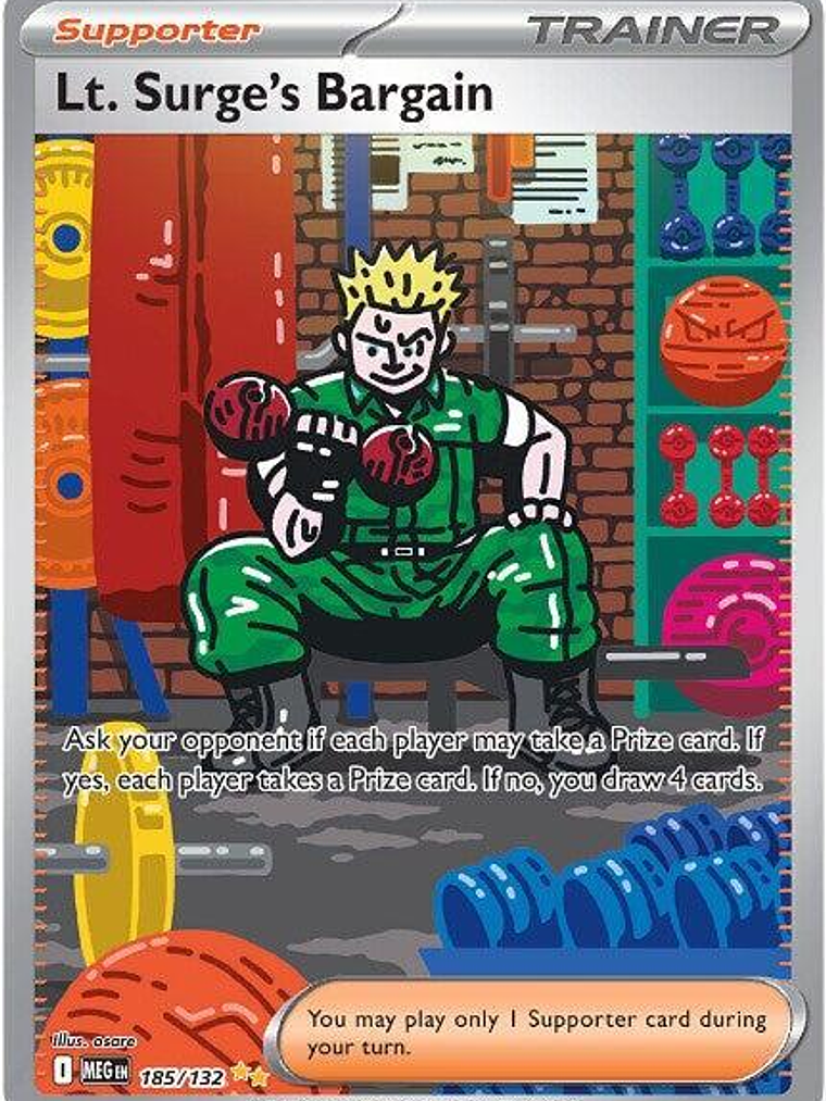 Lt. Surge's Bargain #185 1