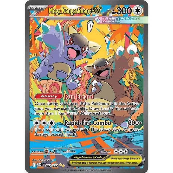 Mega Kangaskhan ex #182 1