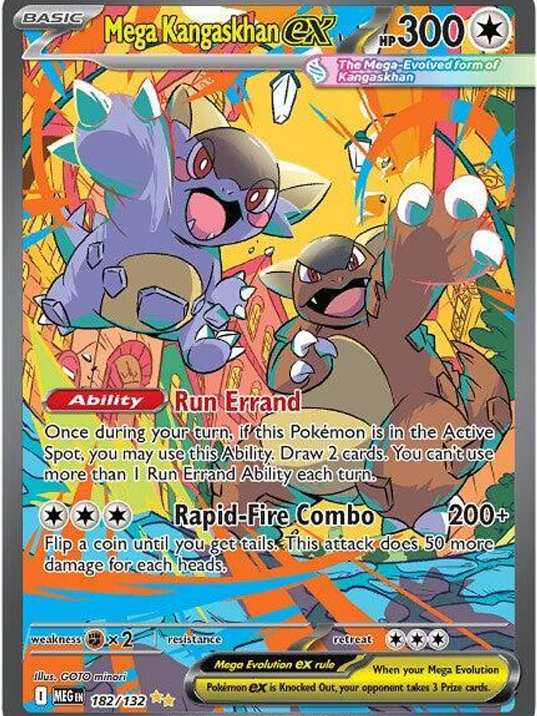 Mega Kangaskhan ex #182 1