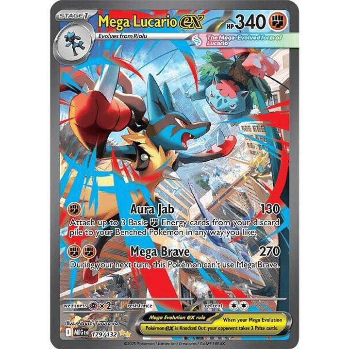 Mega Lucario ex #179 1