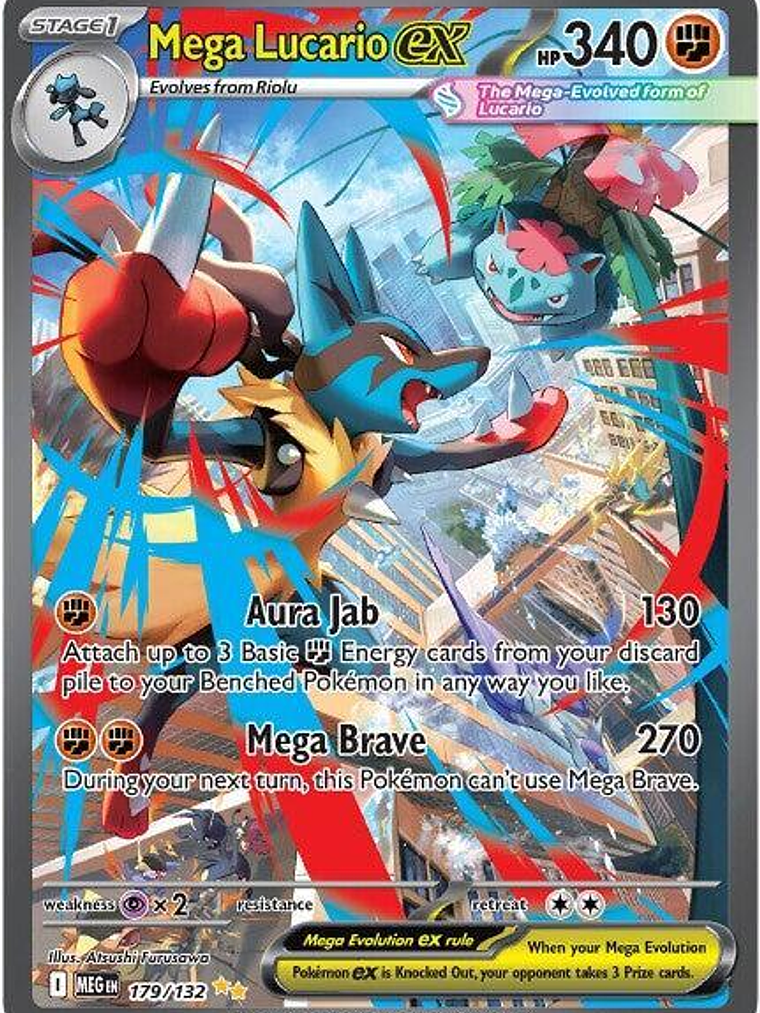 Mega Lucario ex #179 1