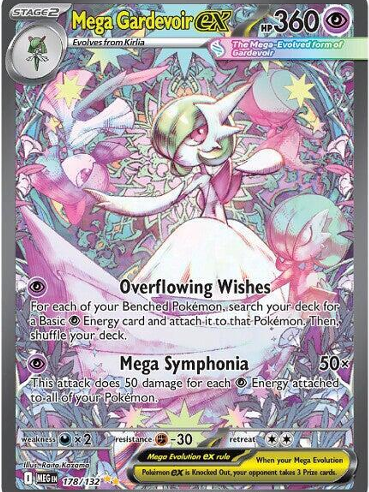 Mega Gardevoir ex #178 1