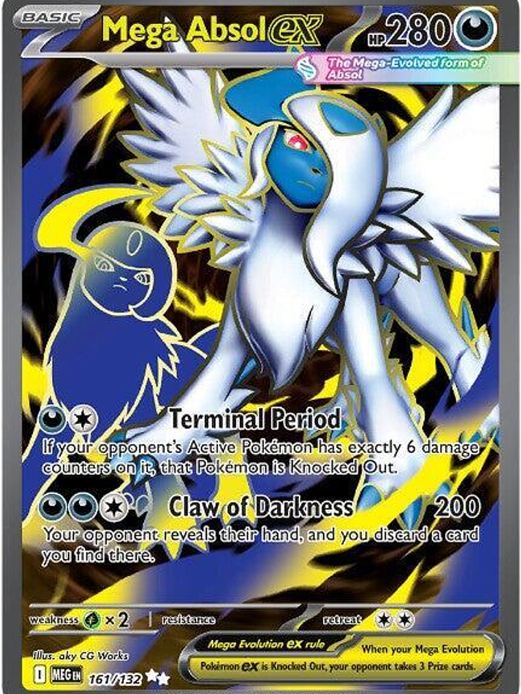 Mega Absol ex #161 1