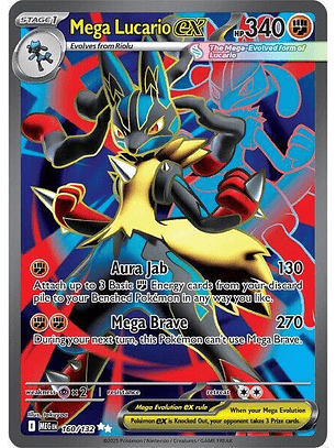 Mega Lucario ex #160