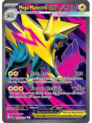 Mega Manectric ex #158