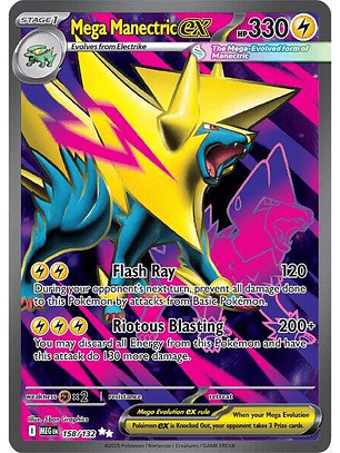 Mega Manectric ex #158
