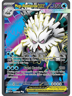 Mega Abomasnow ex #157