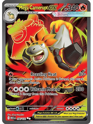 Mega Camerupt ex #156