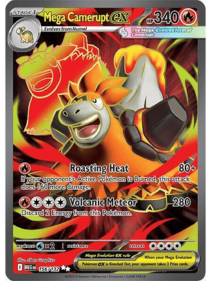 Mega Camerupt ex #156