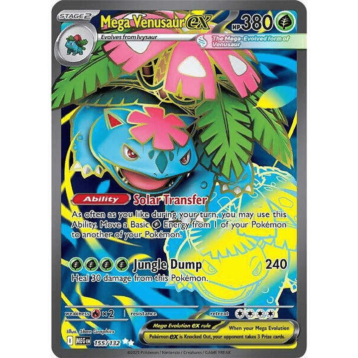 Mega Venusaur ex #155 1