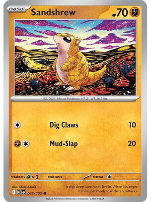 Sandshrew #068