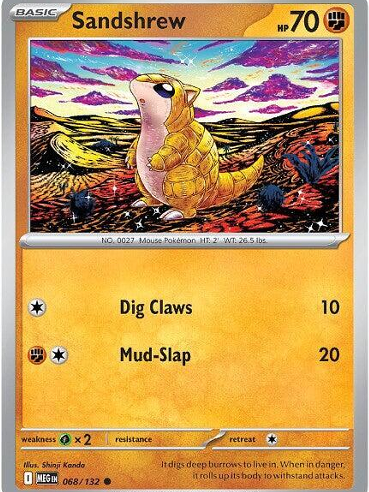 Sandshrew #068 1