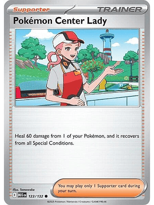 Pokémon Center Lady #123