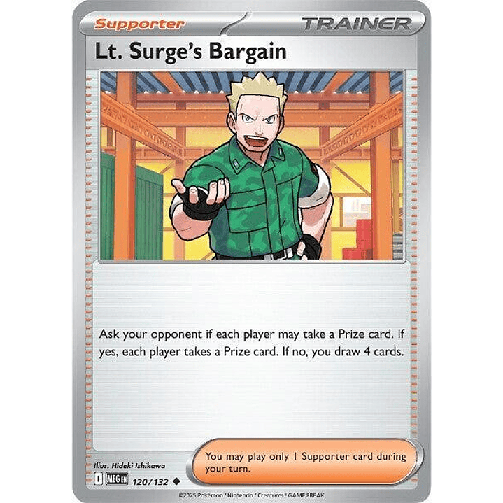 Lt. Surge's Bargain #120 1