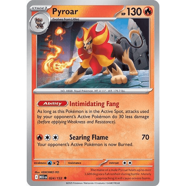 Pyroar #024 1