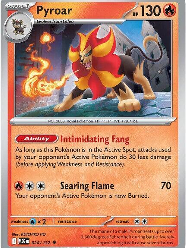 Pyroar #024 1