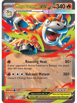Mega Camerupt ex #022
