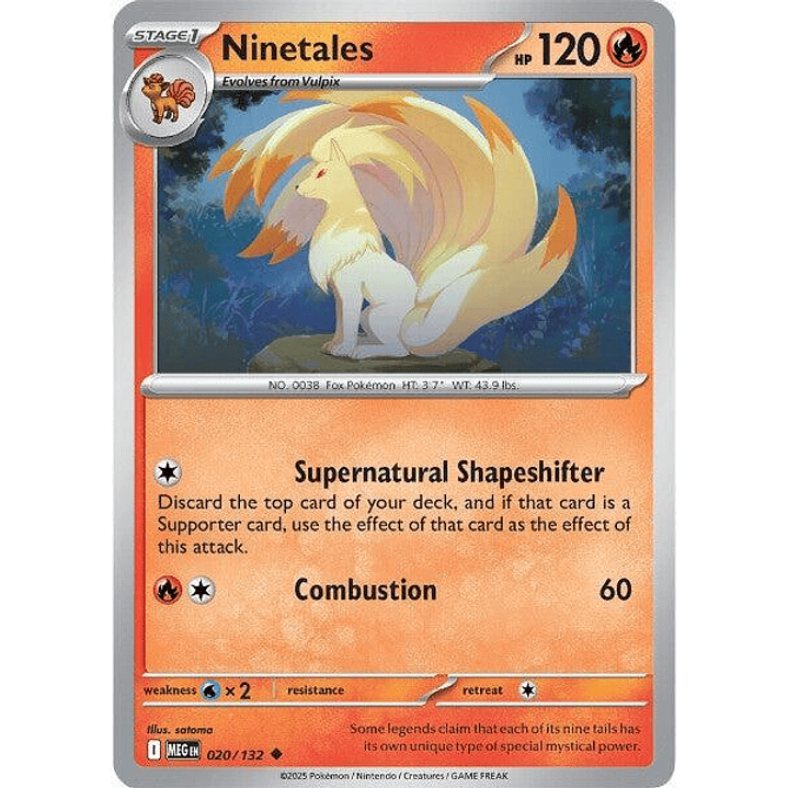 Ninetales #020 1