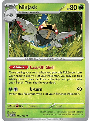 Ninjask #017