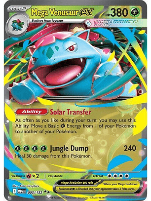 Mega Venusaur ex #003