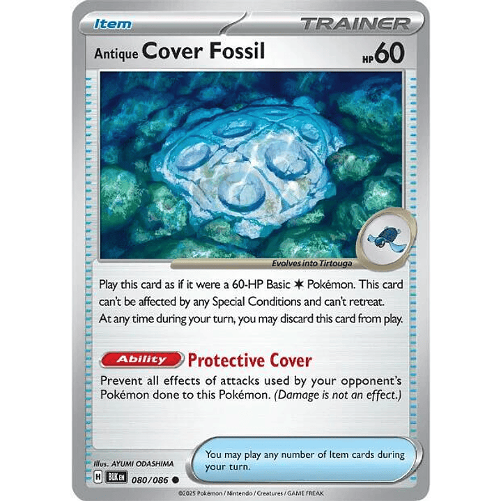 Antique Cover Fossil #080 1