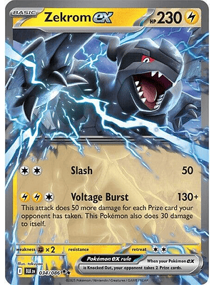 Zekrom ex #034