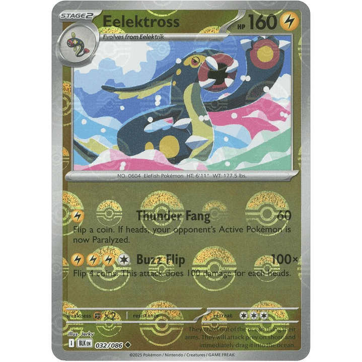 Eelektross (Poke Ball Pattern) #032 1