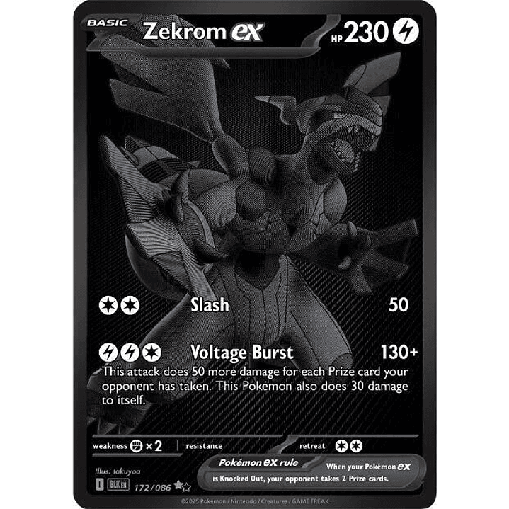Zekrom ex #172 1