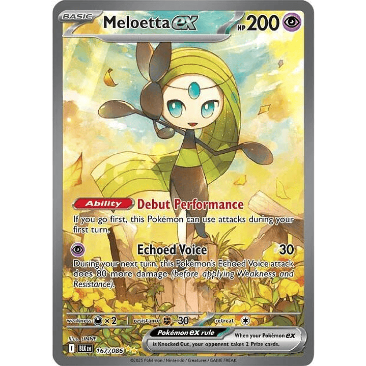 Meloetta ex #167 1