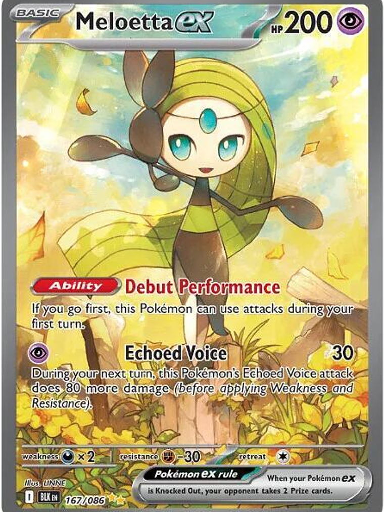 Meloetta ex #167 1