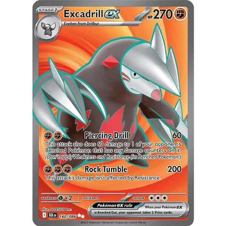 Excadrill ex #160 1