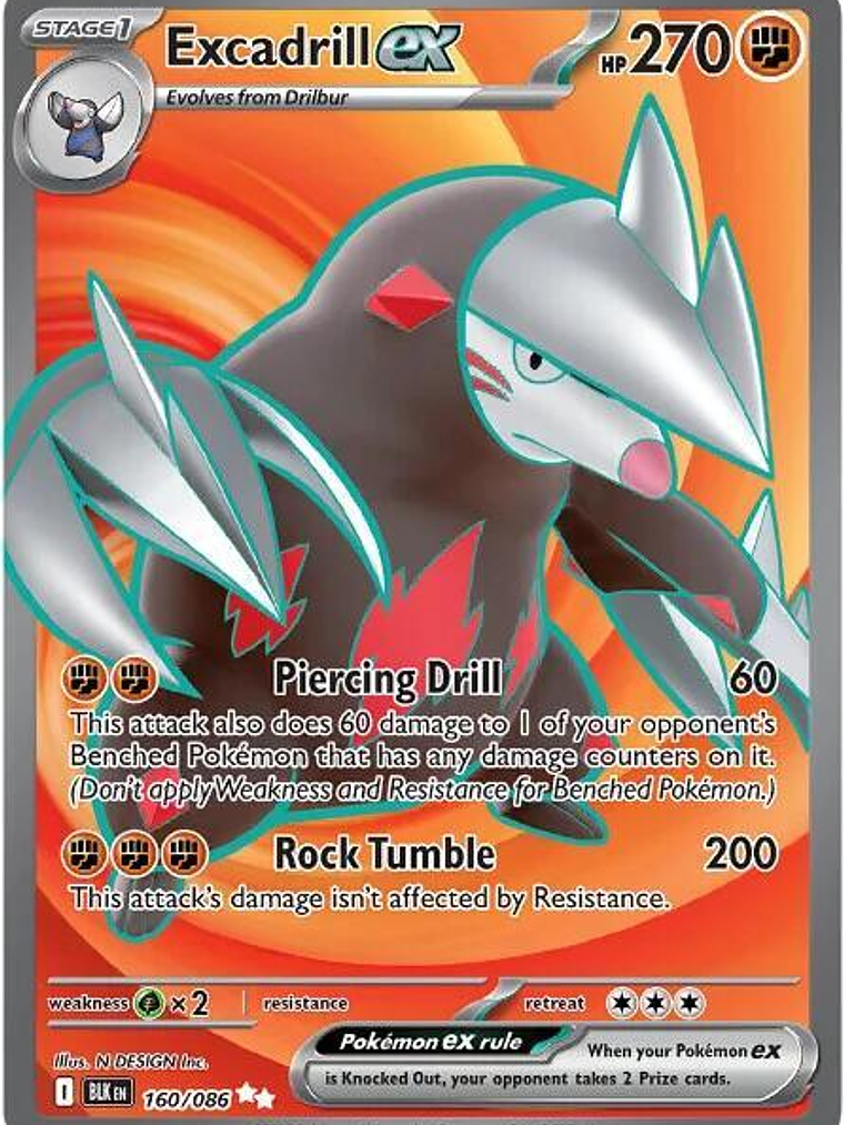 Excadrill ex #160 1