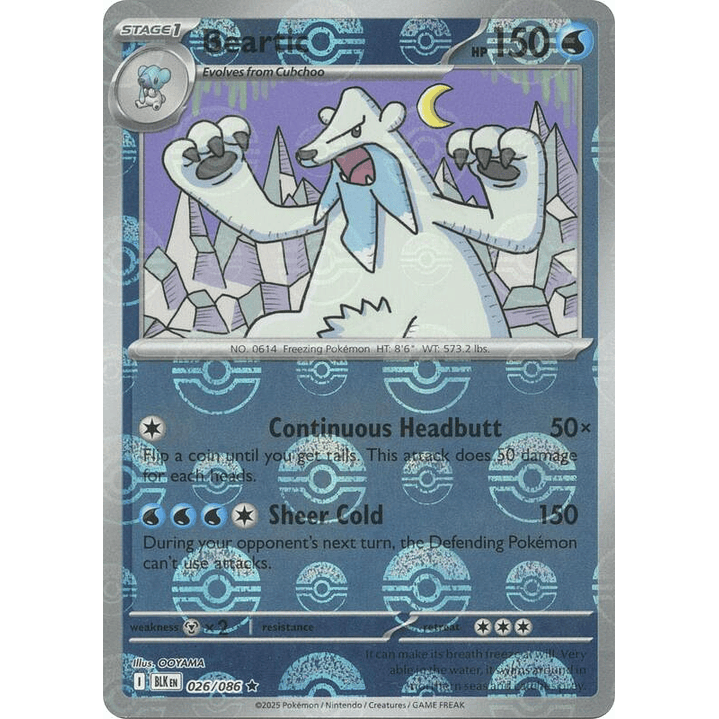 Beartic (Poke Ball Pattern) #026 1