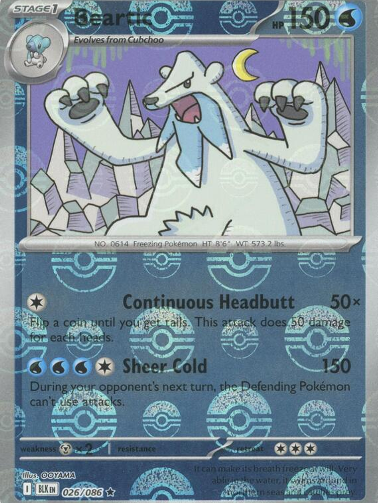 Beartic (Poke Ball Pattern) #026 1