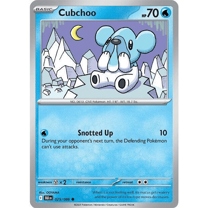 Cubchoo #025 1