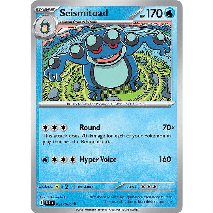 Seismitoad #021 1