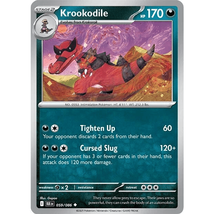 Krookodile #059 1