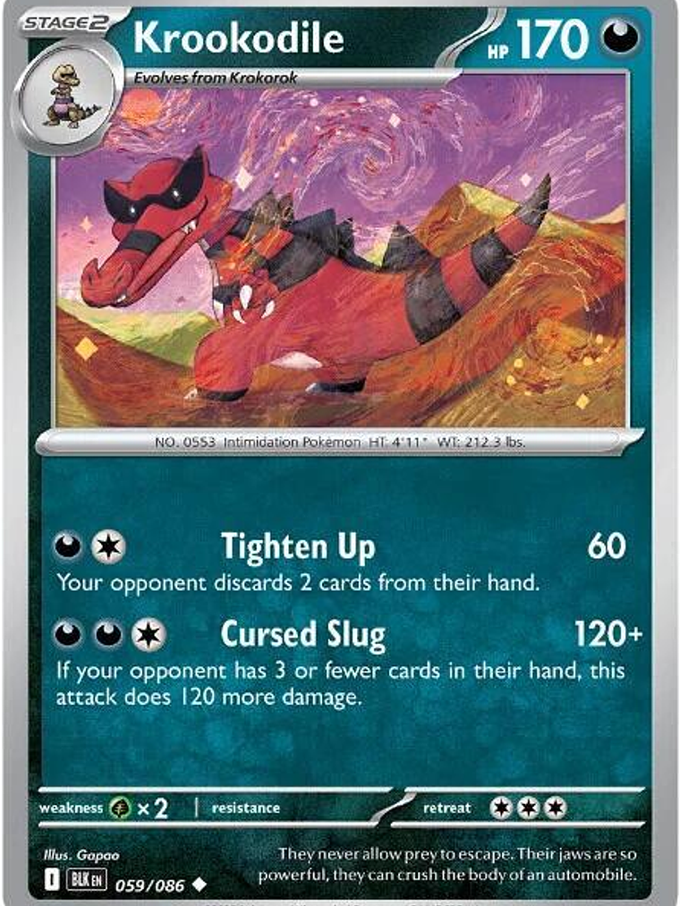 Krookodile #059 1
