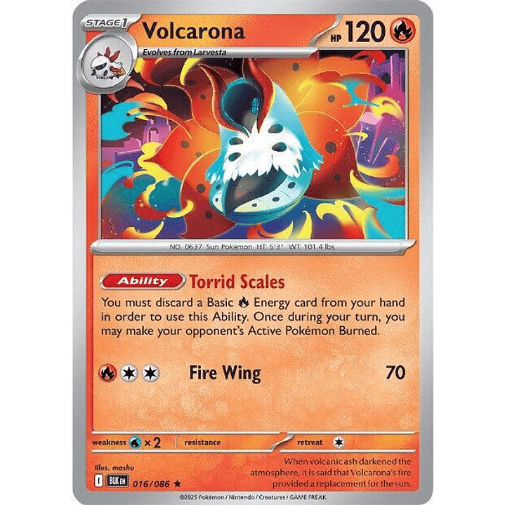 Volcarona #016 1