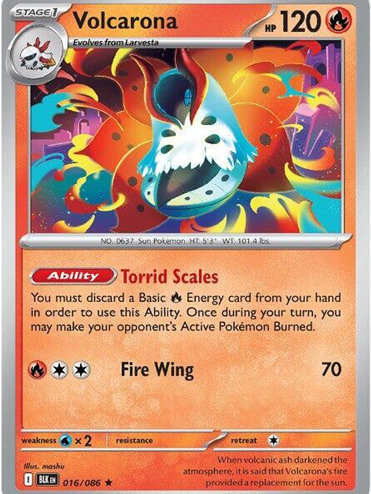 Volcarona #016 1