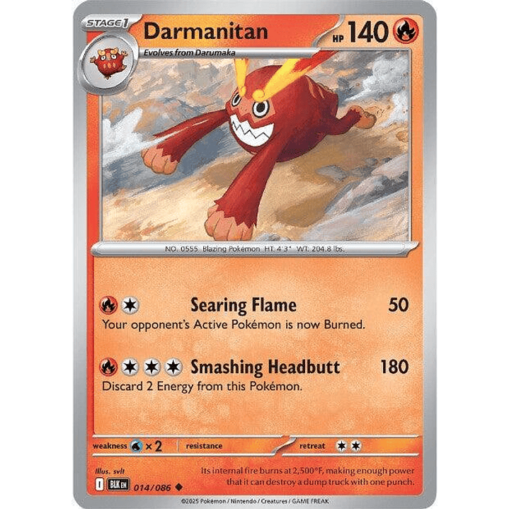 Darmanitan #014 1
