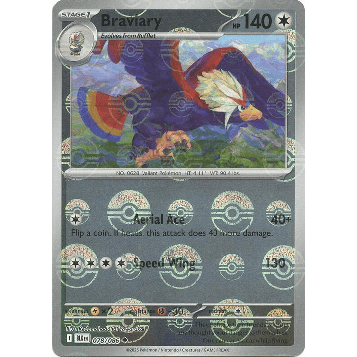 Braviary (Poke Ball Pattern) #078 1