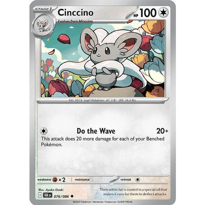 Cinccino #076 1