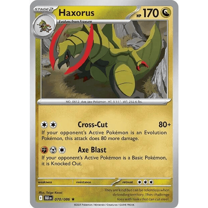 Haxorus #070 1